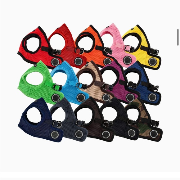 Puppia Soft Vest Dog Harness Black Sz L NWT - Picture 2 of 12